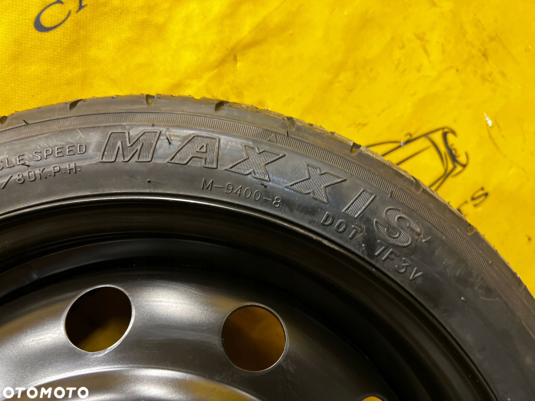 ZESTAW NAPRAWCZY KOŁO ZAPASOWE DOJAZDOWE KIA PICANTO III 115/70 R15 - 6