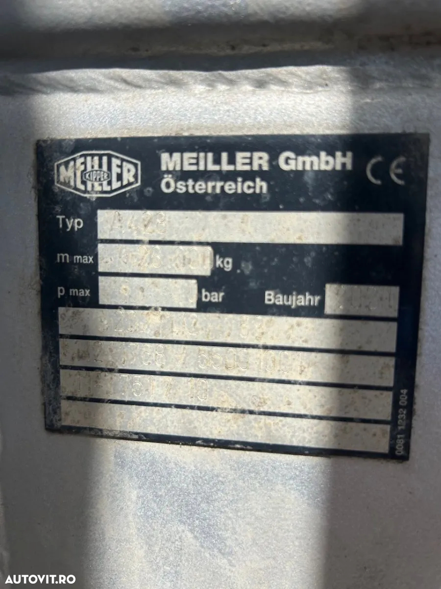 MAN TGS35.470, Meiller, basculare 3 parti, factura externa - 22