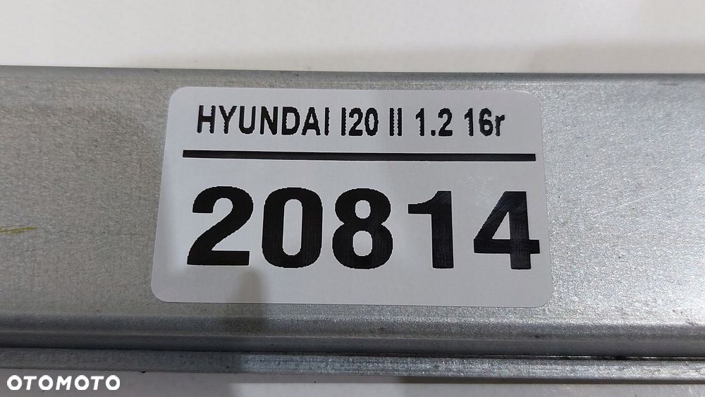 mechanizm podnośnik szyby przód prawy hyundai i20 ii 14-18r 5d - 5