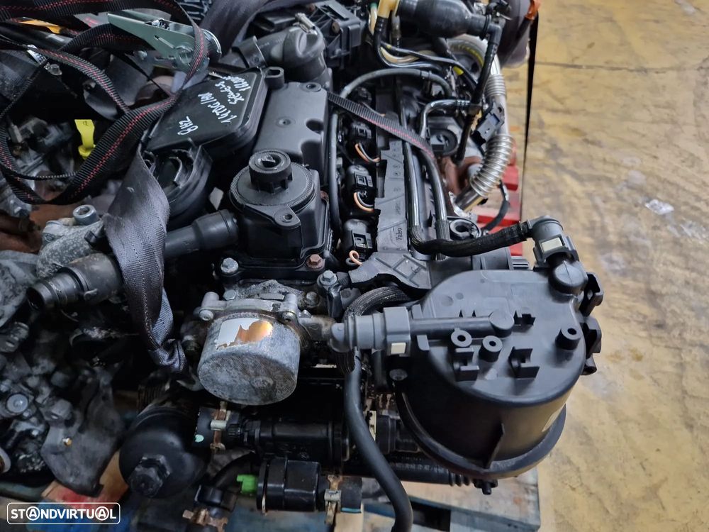 Motor usado 8HZ PEUGEOT 307 1.4 HDI 68CV CITROEN 8HX SIEMENS - 4