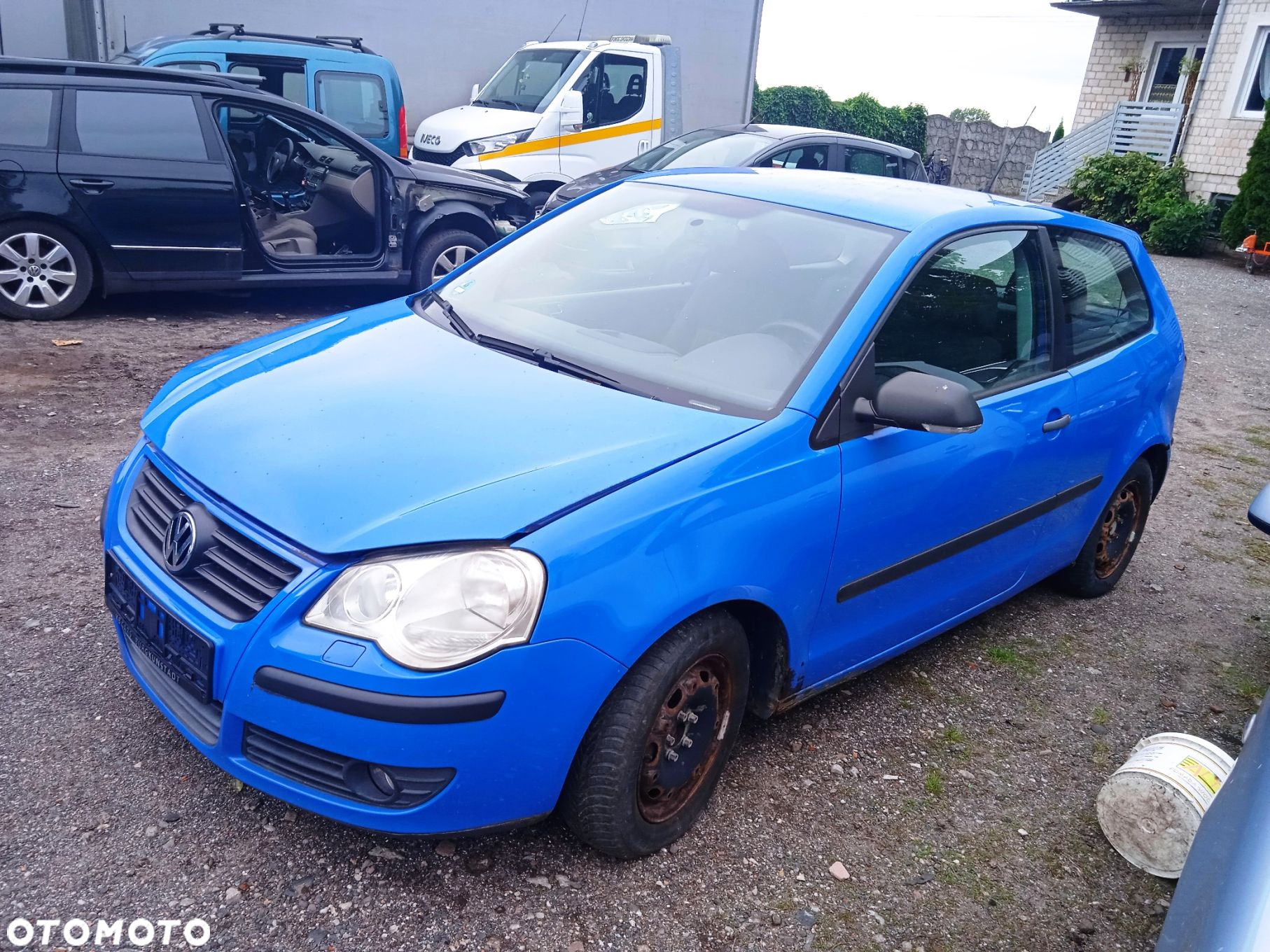 Na części VW Polo IV Lift 3D 9N3 lakier LA5F silnik BBM skrzynia JHN - 3