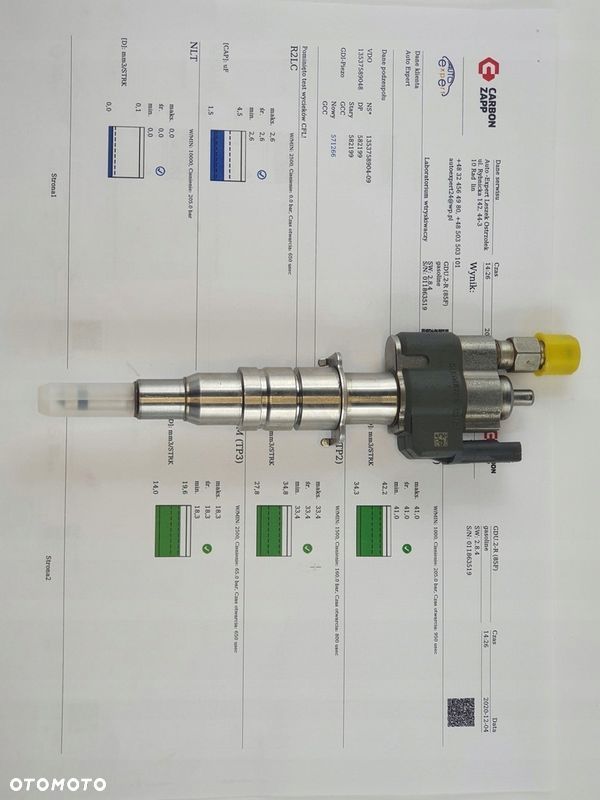 SPRAWDZENIE WTRYSKIWACZA BMW OE 13537589048 - 1
