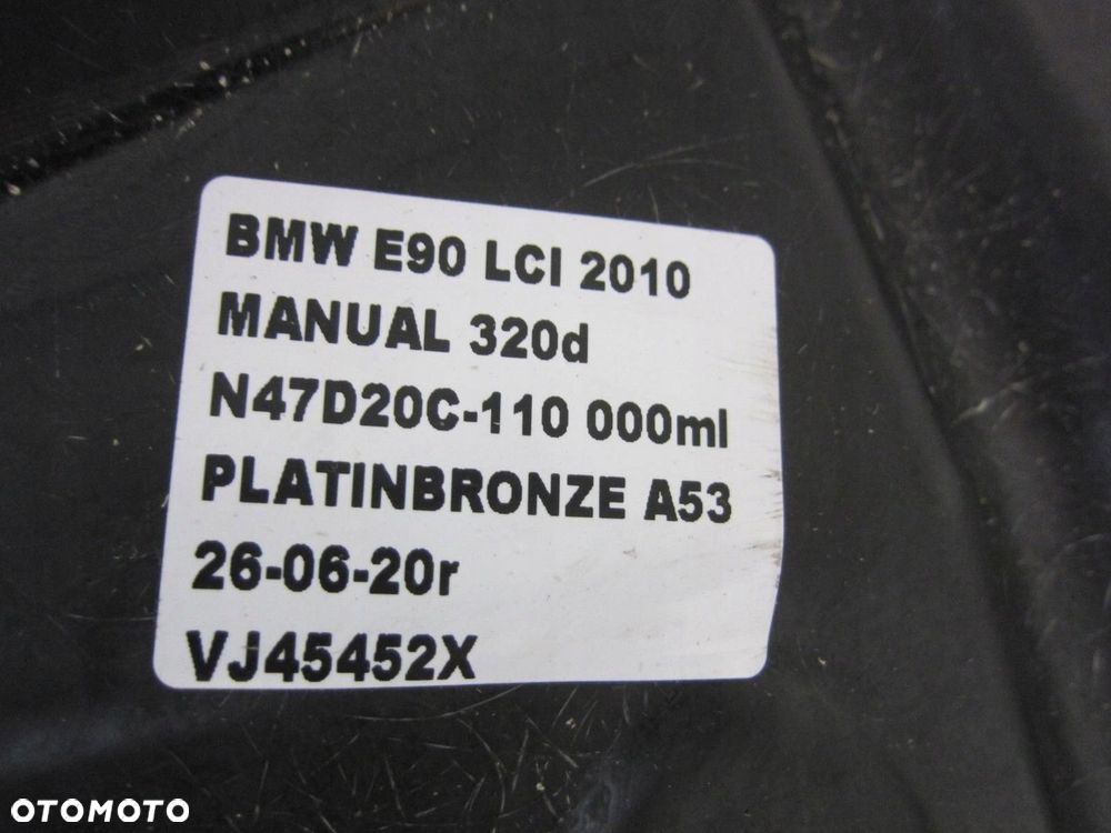 BMW 3 E90 2005-2010 OPARCIE KANAPY ZAGŁÓWKI BEŻ BEIGE MATERIAŁ - 6