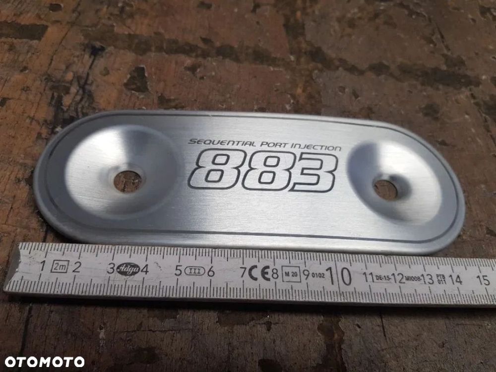 Logo emblemat na obudowę filtra Harley Sportster XL883 - 4