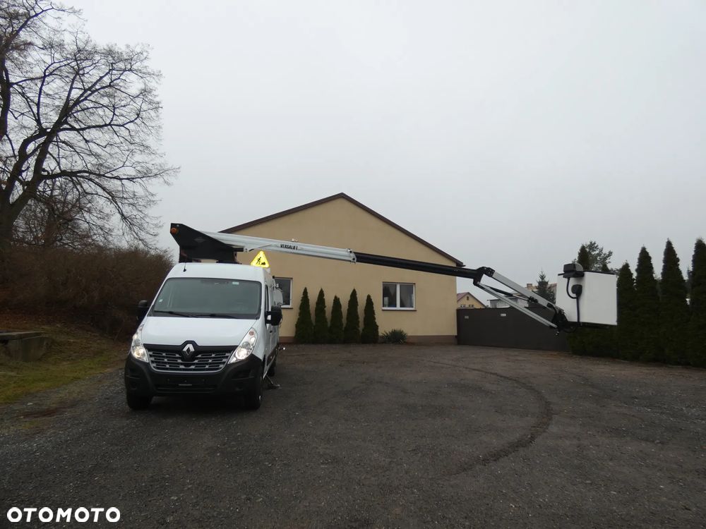 Renault Master, podnośnik koszowy, VERSALIFT VTL - 145F, 14,5 m, nawigacja - 14