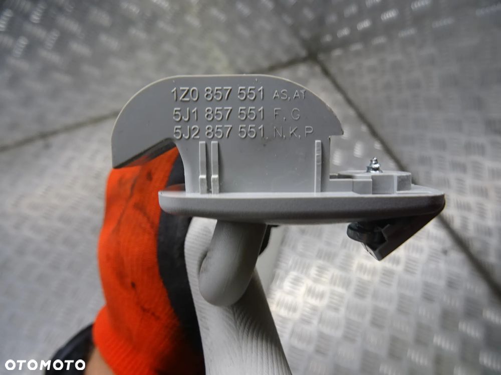 SKODA ROOMSTER 10-15 1.2 TDI 75KM OSŁONA PRZECIWSŁONECZNA DASZEK LEWA PRAWA - 5