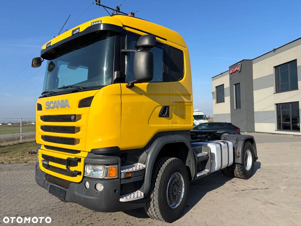 Scania Scania G490  4x4 stały napęd na wał, EURO 6, skrzynia redukcyjna , biegi terenowe , hydraulika do wywrotu, z Niemiec (G410 , G450) - 1