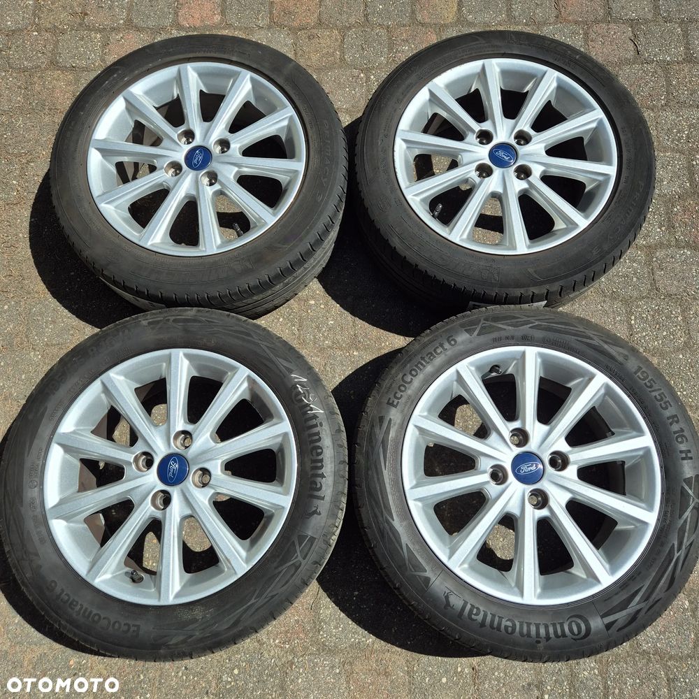 LATO KOŁA 195/55 R16 ORYGINAŁ FORD FIESTA ST B-MAX 4x108