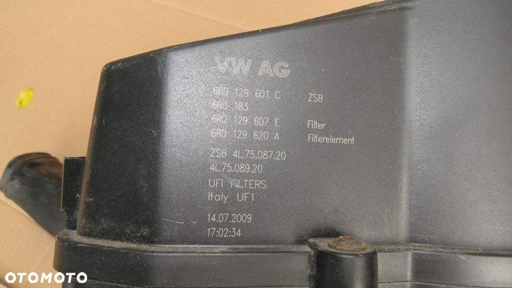 VW POLO V 6R IBIZA IV FABIA II OBUDOWA FILTRA POWIETRZA 1.6TDI - 6