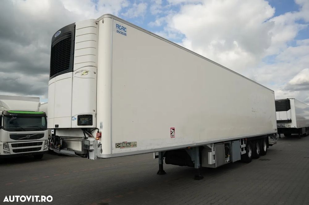 Chereau / REFRIGERAT / TRANSPORT VECTOR 1950 MT / MULTIMEMBRE / AXĂ RIDICATĂ / RIDICARE 2.500 KG / OBLOANĂ - 2