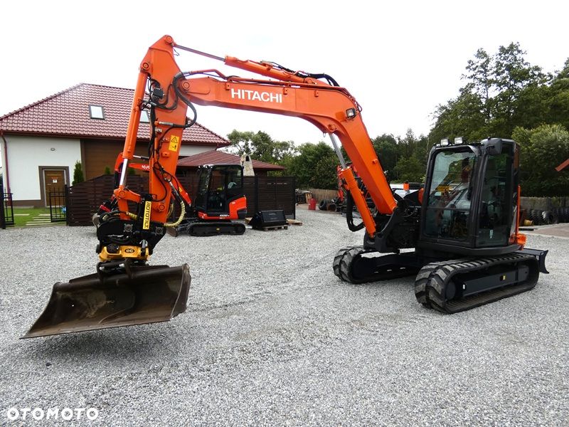 Hitachi ZAXIS 85USB / ROTOTILT / Tylko 5.541mtg / Nowe gasienice / - 11