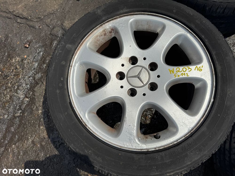 Koła felgi 16' A2084010502 Mercedes C-Klasa W203 5x112 7Jx6H2 ET37 - 2