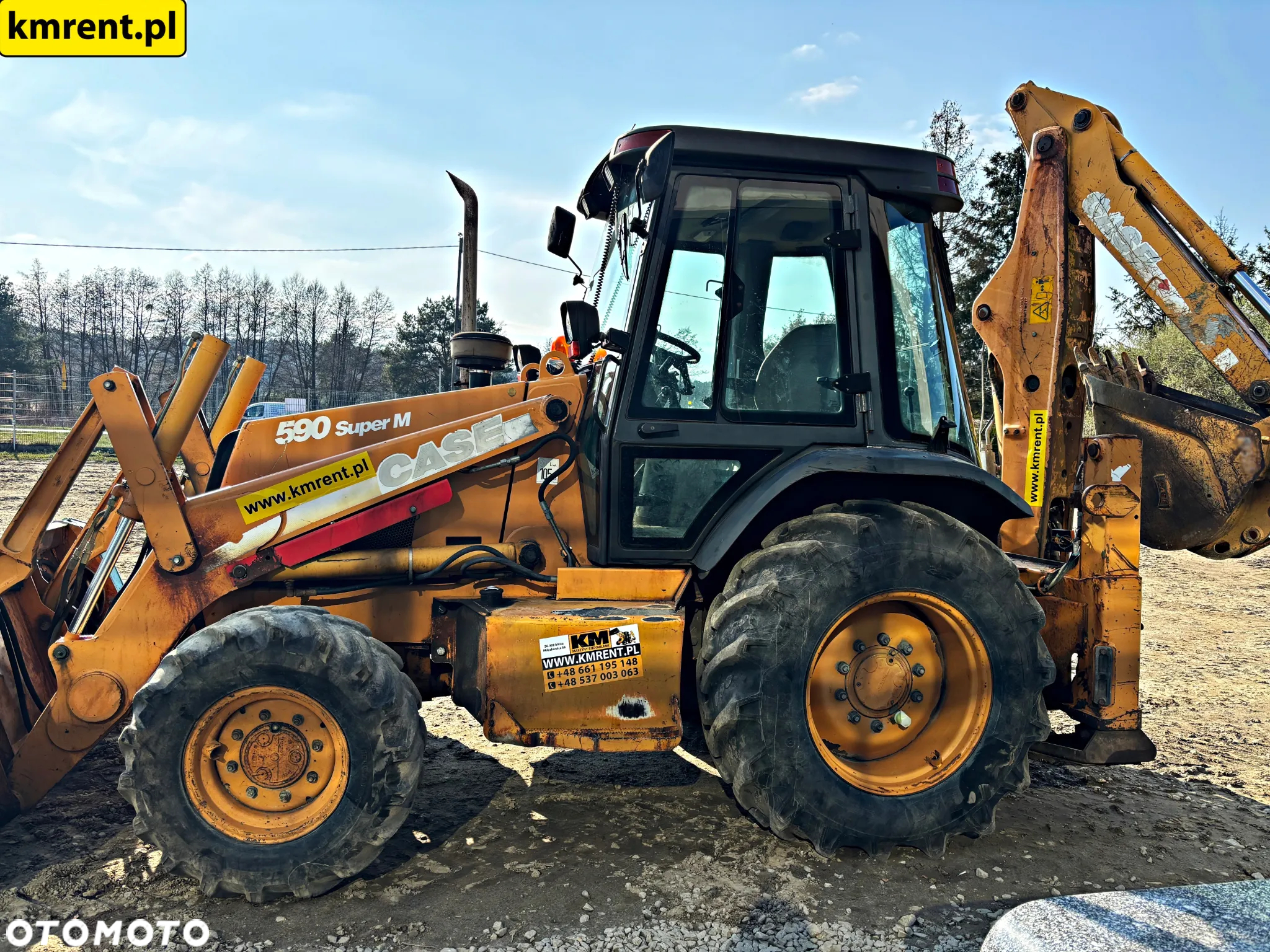 Case 590 MSP KOPARKO-ŁADOWARKA 2003R. | 580 JCB 3CX CAT 428 432 - 12