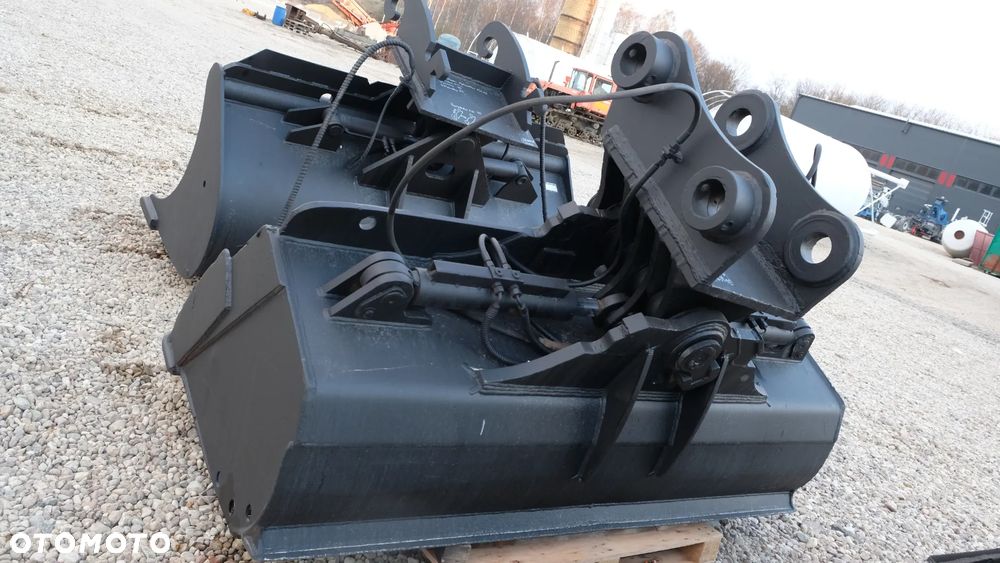 łyżka skarpowa hydrauliczna duża 220 cm sworznie 90mm do koparki - 10