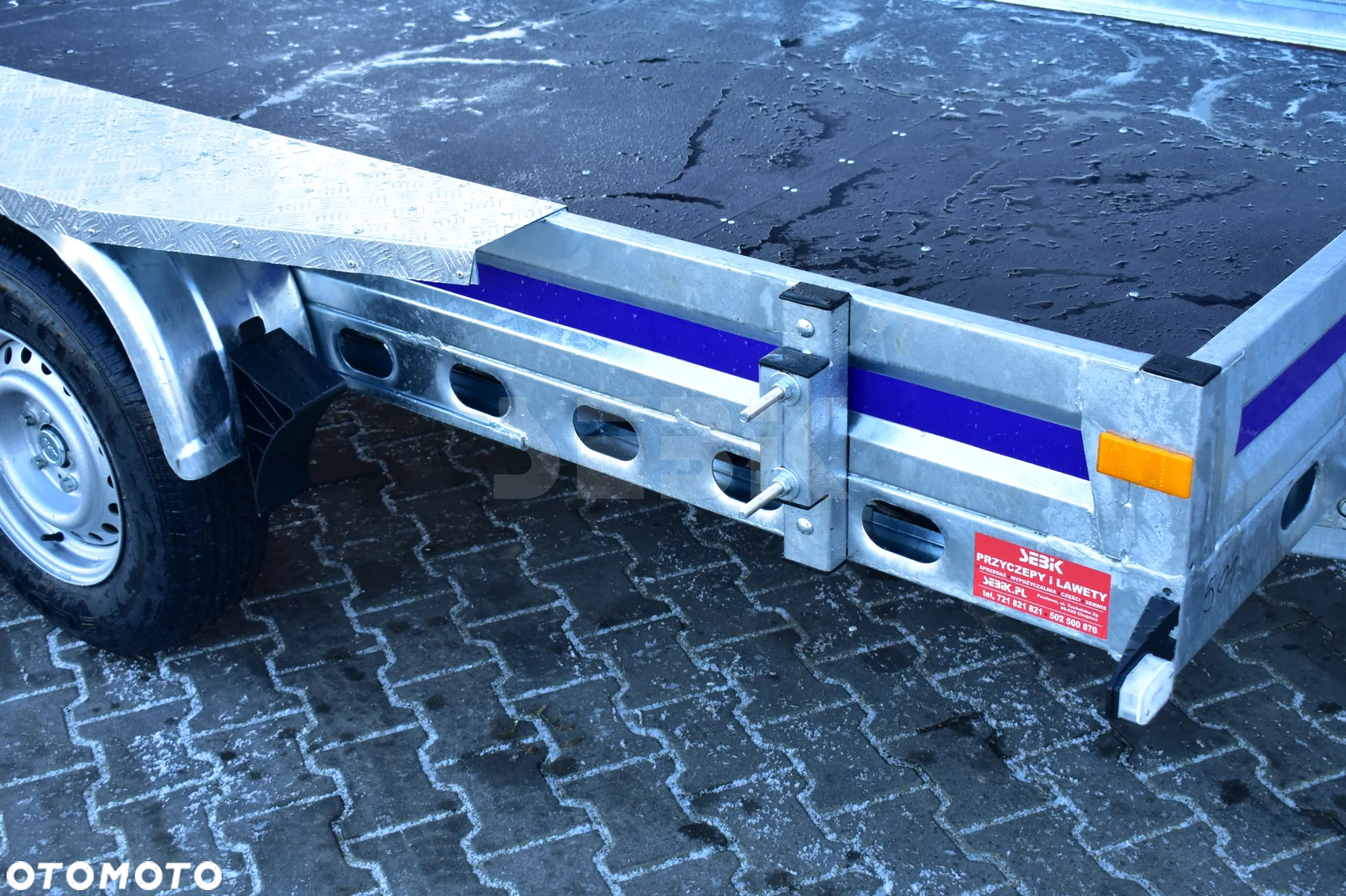 Wiola do minikoparki B2635 342 x 172 cm. DMC do 2700 kg. z dostawą !! - 12