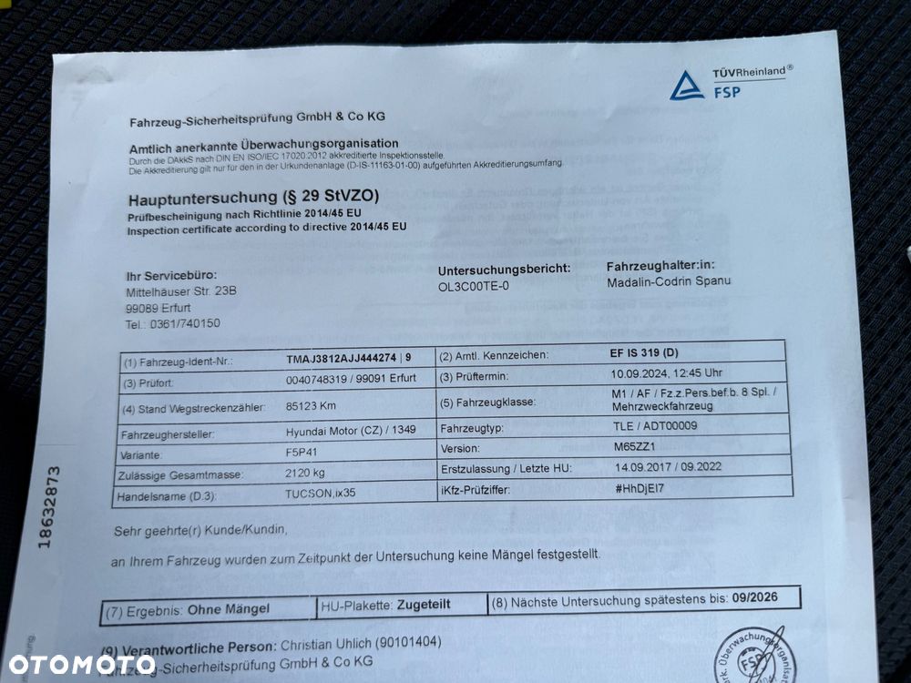 Hyundai Tucson 1.6 Turbo 2WD Passion - 19