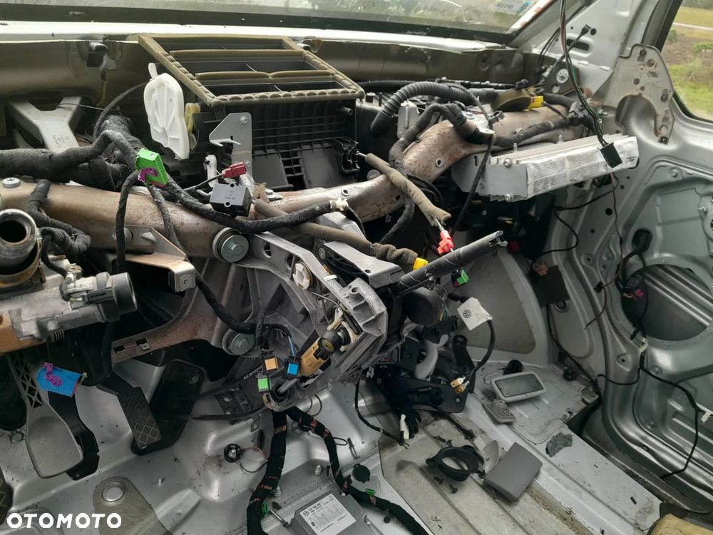 Vw T5 T5 lift Nagrzewnica przod kompletna z belką,instalacja - 2