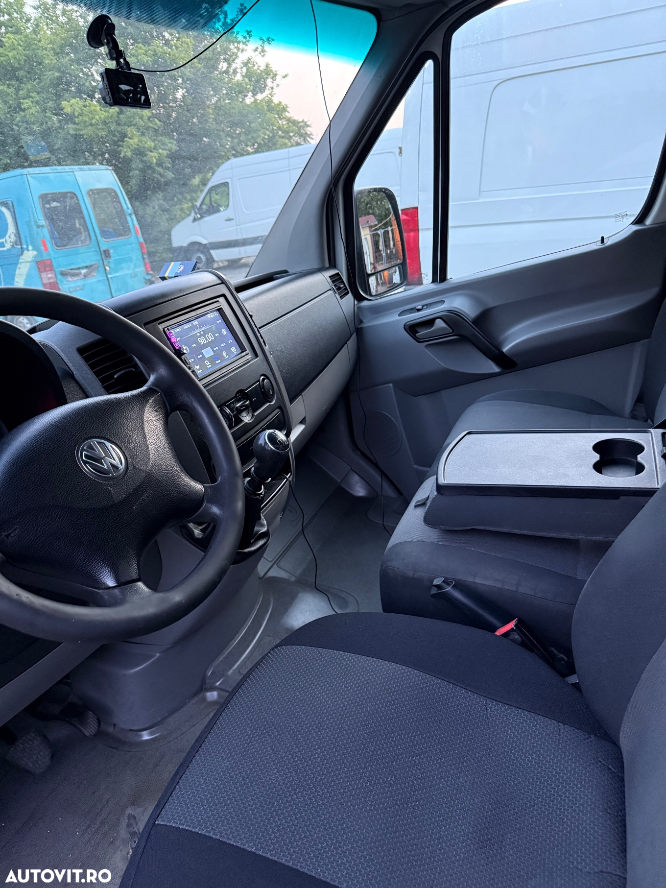 Volkswagen Crafter 2017 VW 2.0 140cai Unic Proprietar de Noua Km Reali Carte Service Istoric Complet Stare buna Fără rugina Duba Autoutilitara NU Sprinter - 19