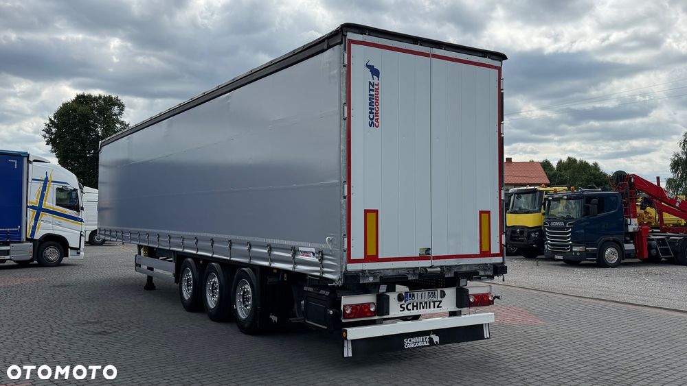 Schmitz Cargobull STANDARD * DACH PODNOSZONY * OŚ PODNOSZONA * RAMA OCYNKOWANA * FIRANKA - 8