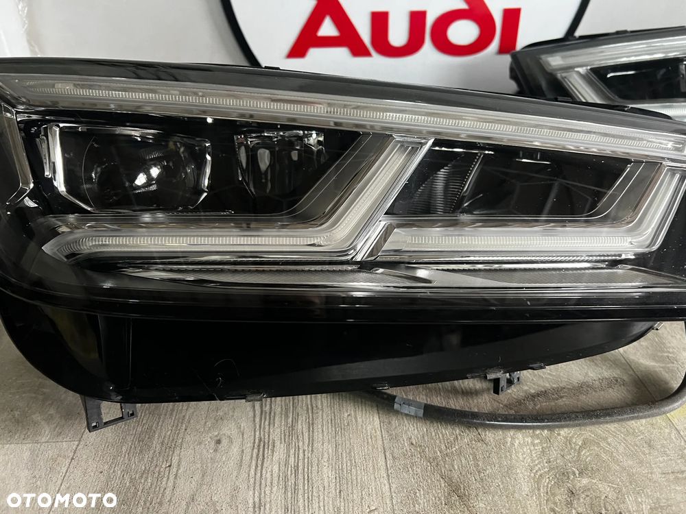 Q5 80A LAMPA PRAWA LEWA PRAWY LEWY PRZÓD PRZEDNIA FULL LED 80A941034A 80A941033A ORYGINAŁ Z MODUŁAMI KOMPLETNE ŁADNE JAK NOWE - 2