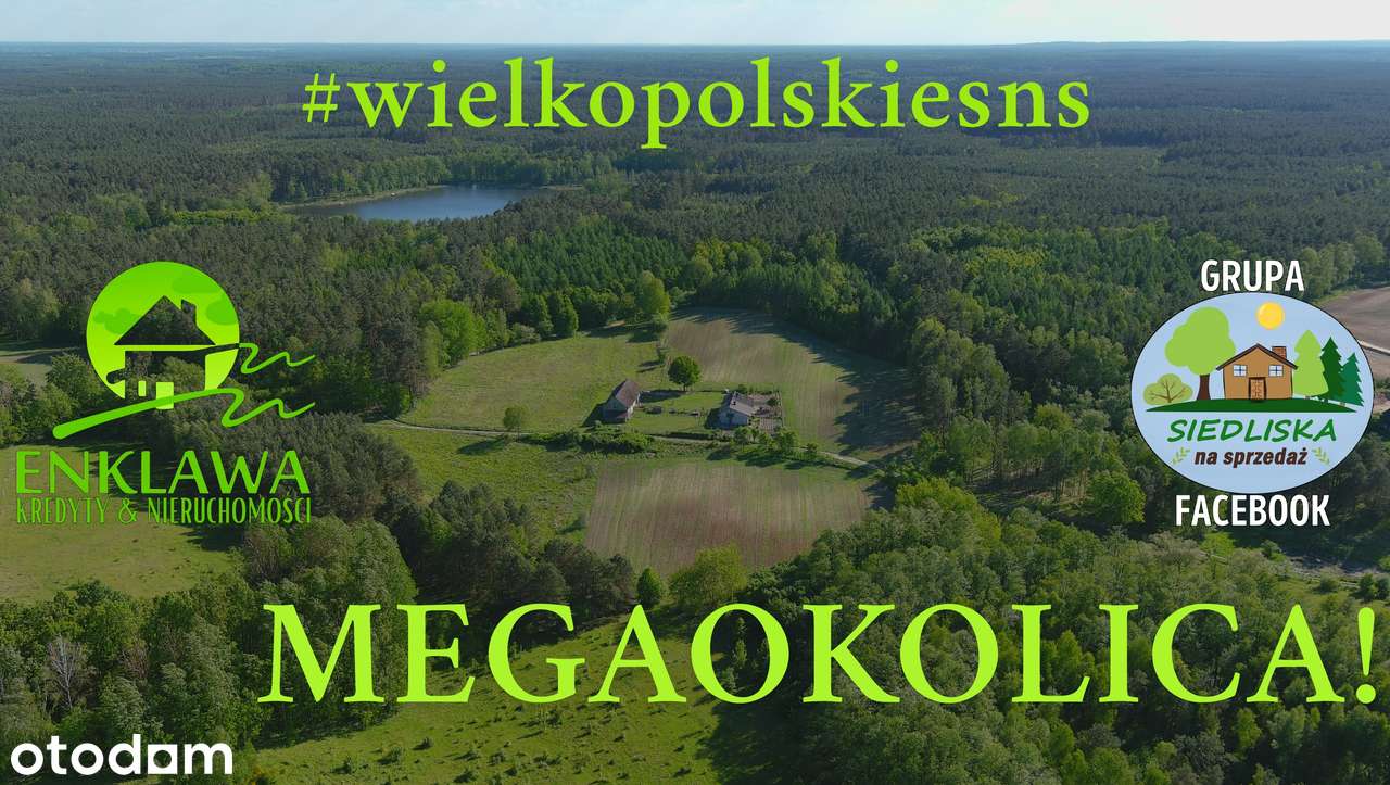 ENKLAWA prezentuje: PÓŁ domu w MEGA okolicy! Jeziora + lasy! ZOBACZ!