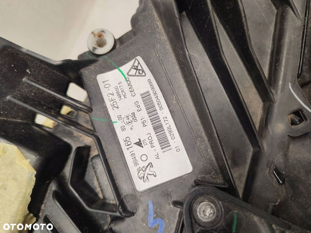 Peugeot 308 T10 PÓŁ LED Przód strona lewa 9849116580 - 6