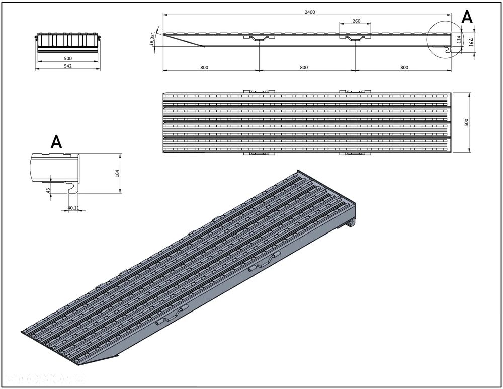Inny Najazdy Aluminiowe 32 tonowe - 2