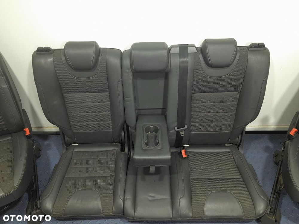 FORD KUGA MK2 FOTELE KANAPA KOMPLET PÓŁ SKÓRA EU - 7