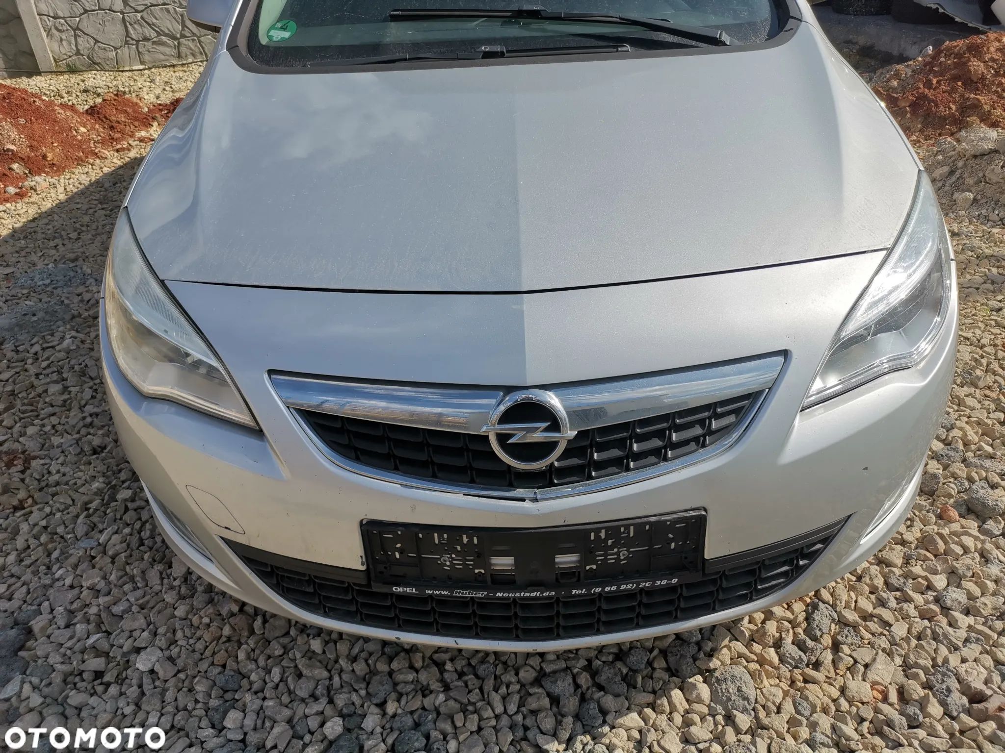 OPEL ASTRA J IV PRZÓD KOMPLET MASKA ZDERZAK LAMPY BŁOTNIKI Z176 - 1
