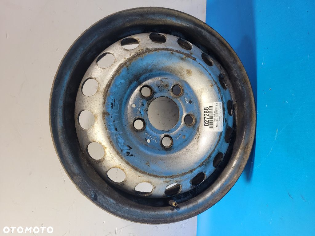 MERCEDES VITO FELGA STALOWA  5X112 R15 ET60 - 1