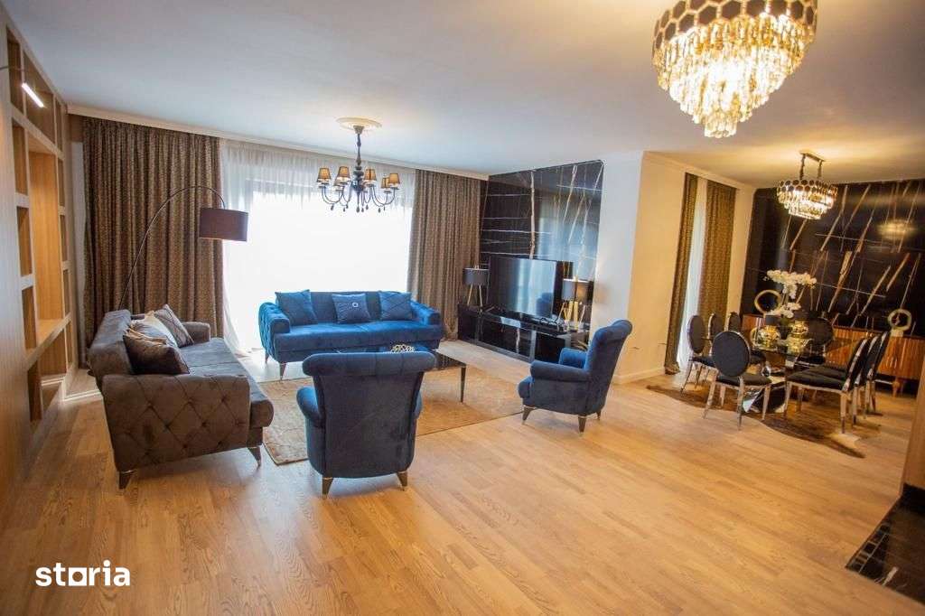 Herastrau, apartament de 4 camere mobilat si utilat — fotografia 1