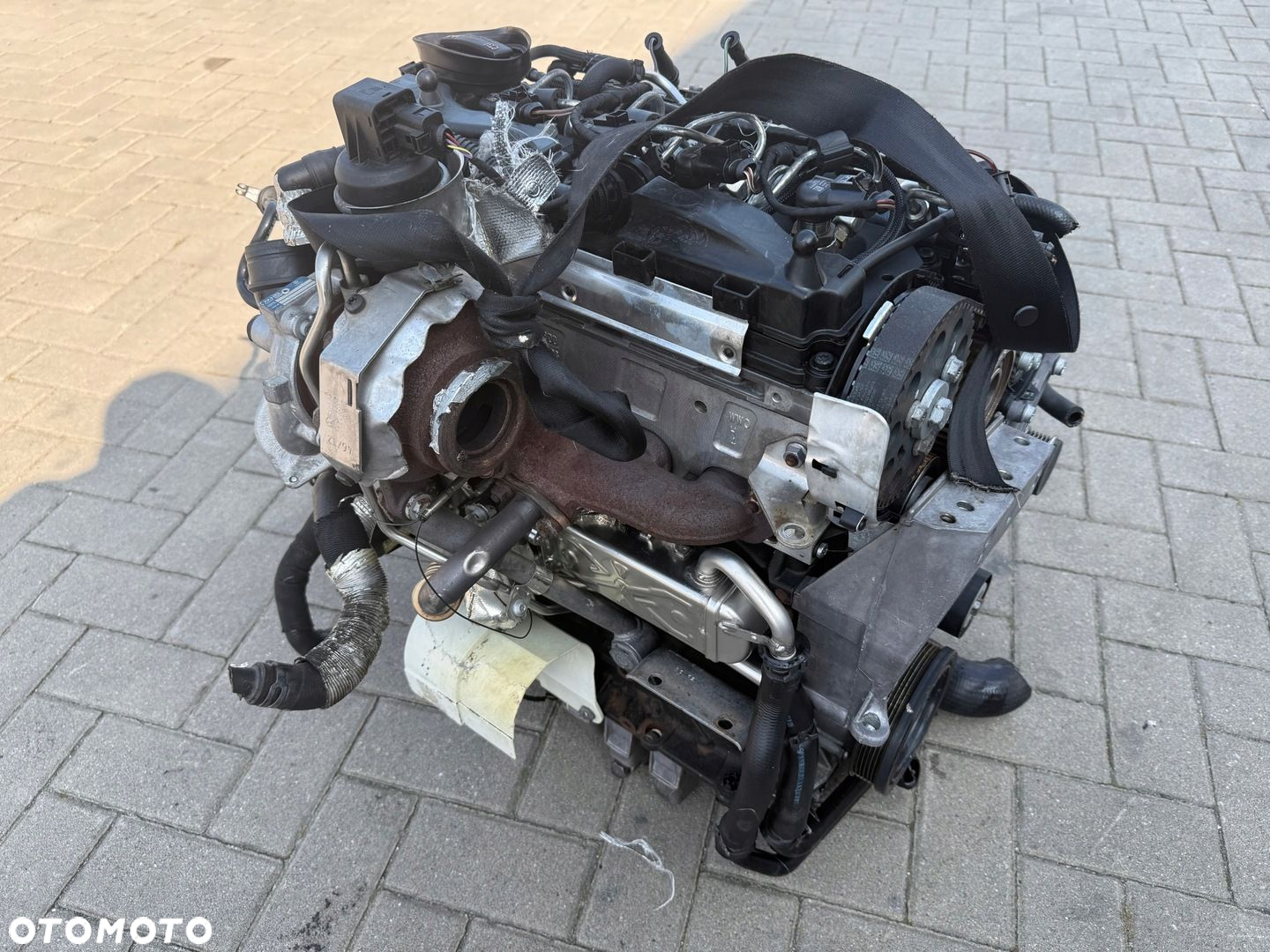 SILNIK KOMPLETNY 1.6 TDI CAY CAYT AUDI VW SEAT SKODA 138 tyś km 60DNI GWAR - 3