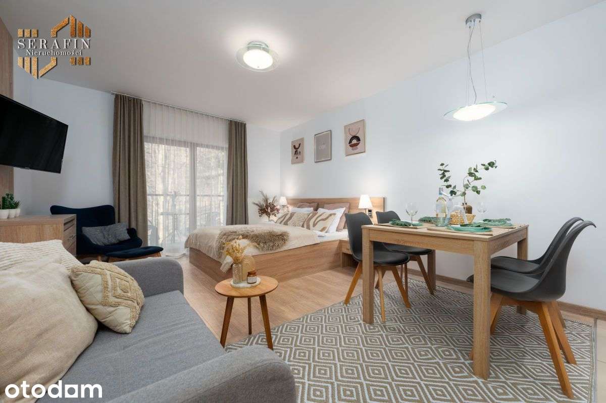 Apartament 4 osobowy z balkonem i widokiem na las