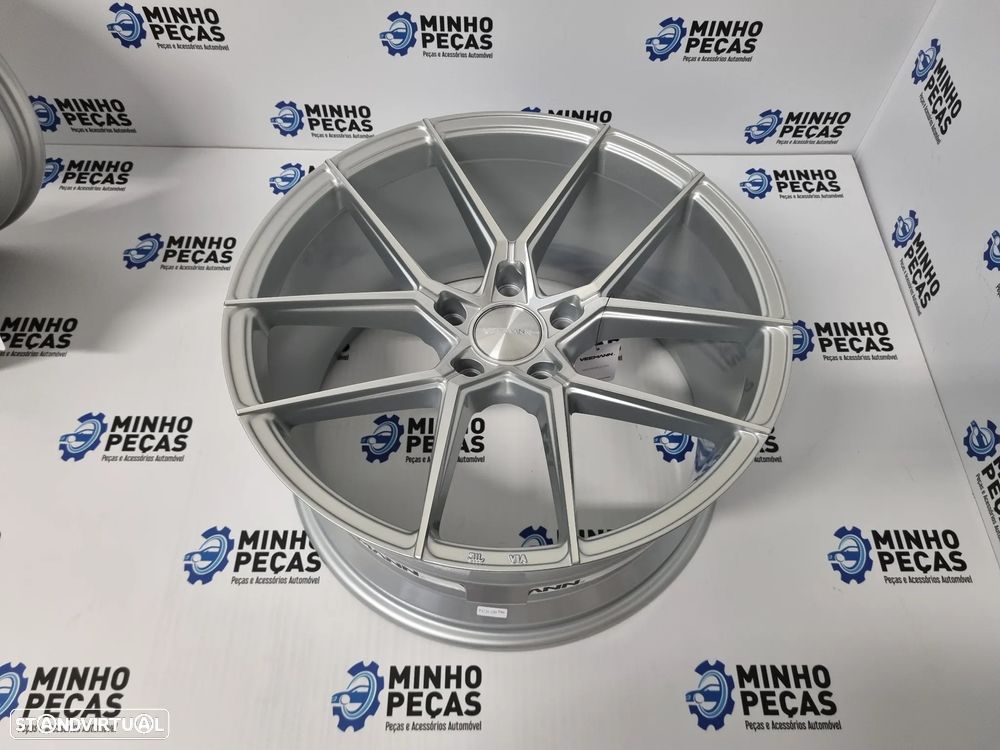 Jantes Veemann (V-FS39) em 19 (5x120) Silver Machined - 8
