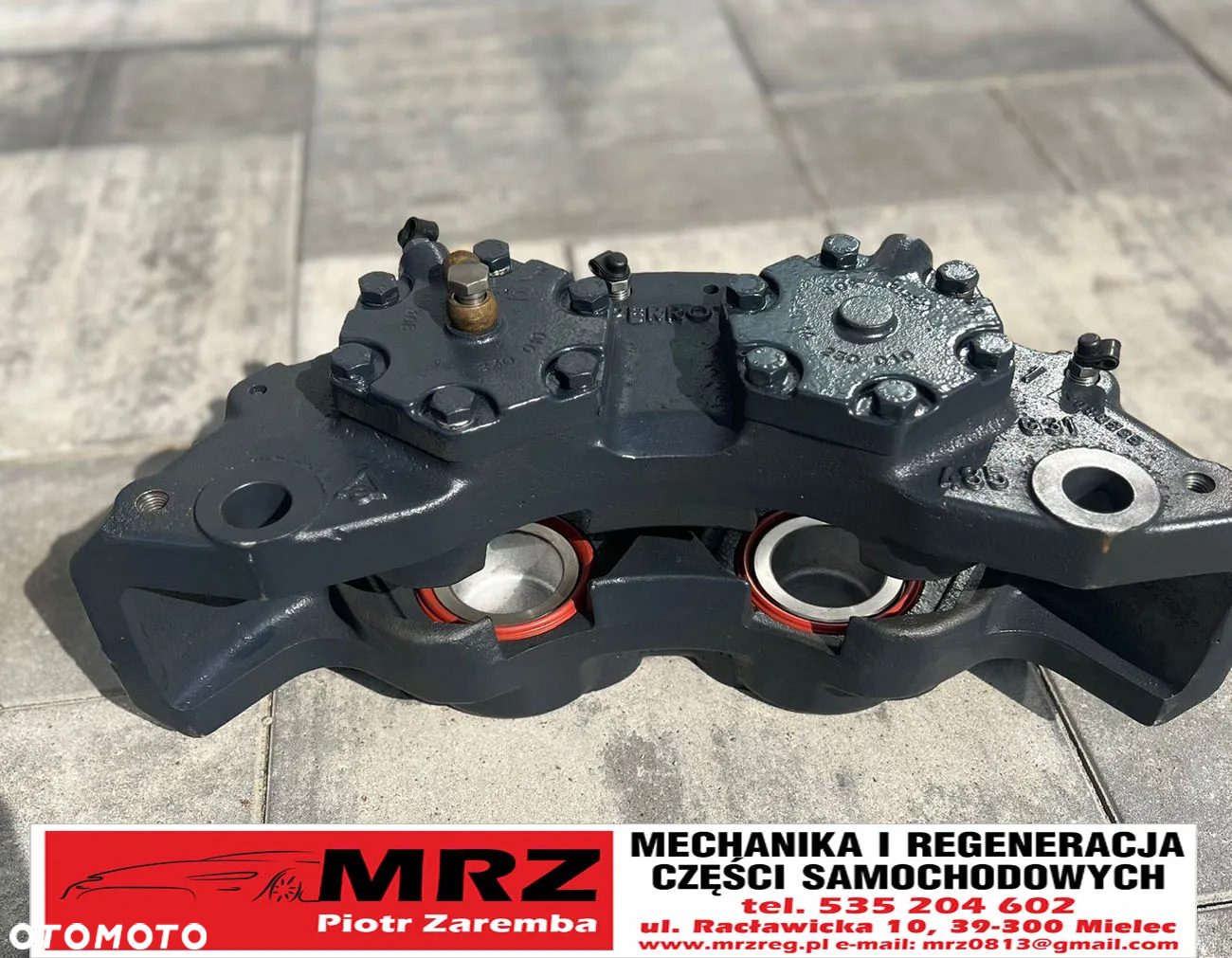 Zacisk Hamulcowy Ładowarka HANOMAG 66d Merlo Fadroma Ł 34 35 534 Fiat Allis Wozidło - 2