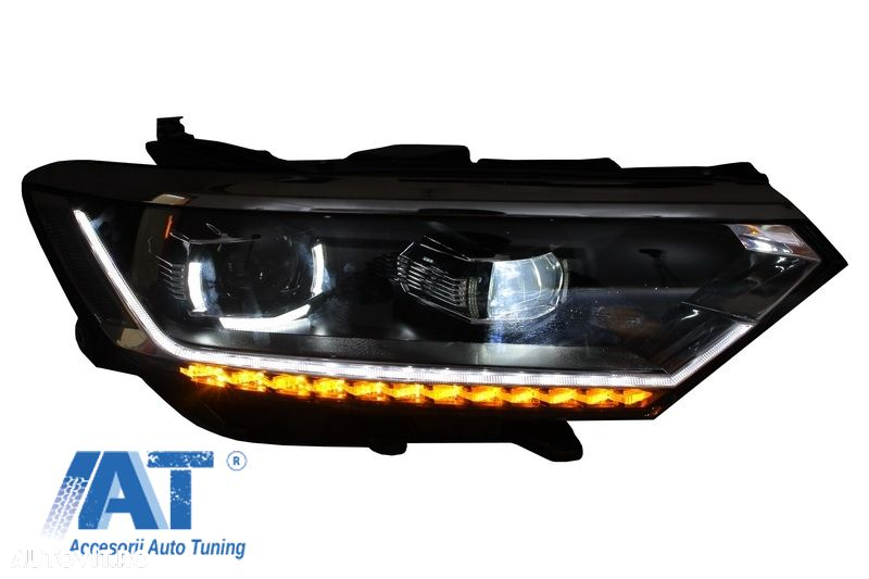 Faruri cu LED Xenon pentru VW Passat B8 3G (2014-UP) Matrix Look - 3