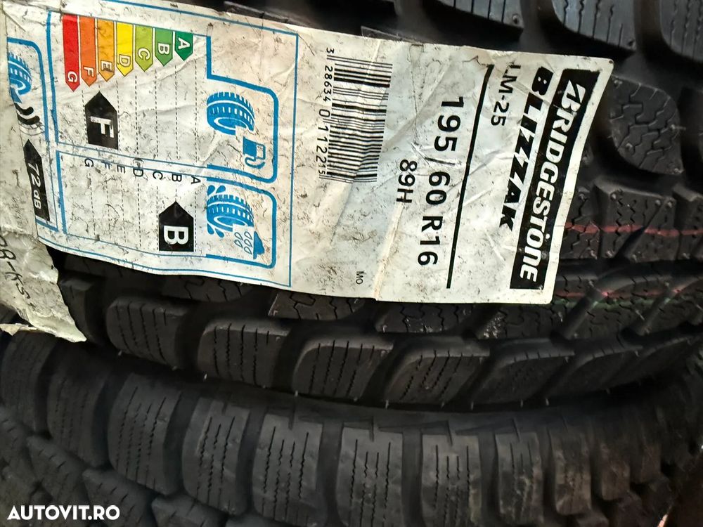 195 60 16,  iarna BRIDGESTONE - 4