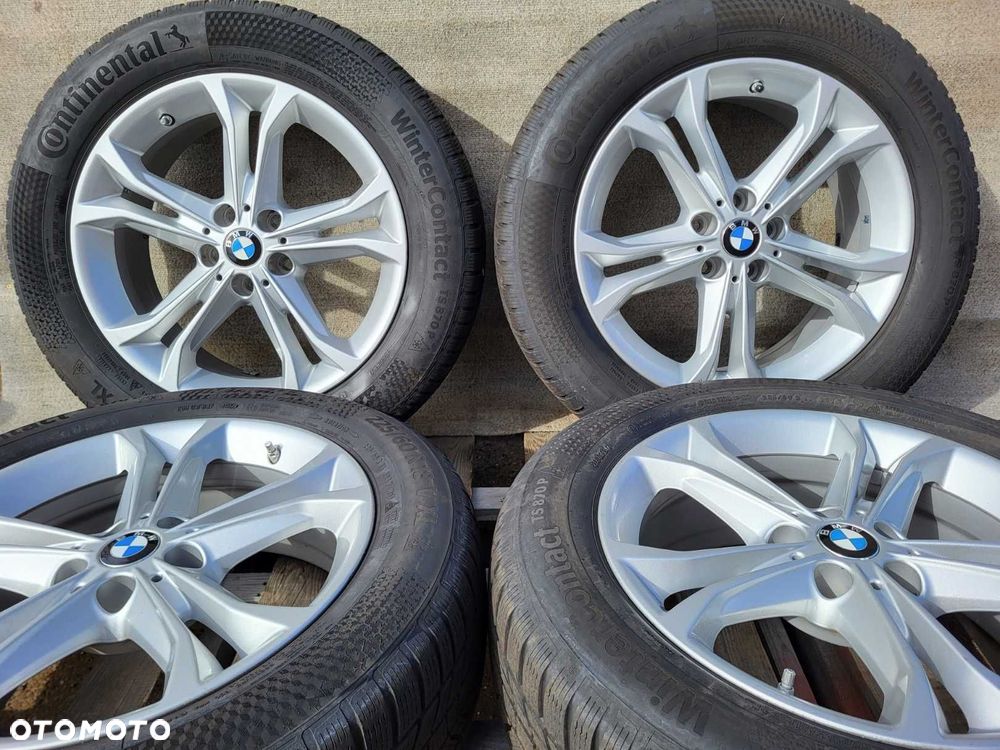 [k341] Koła zimowe BMW 18 Cali 5x112 Conti 225/60/18 7mm X3 X4 2024r - 2