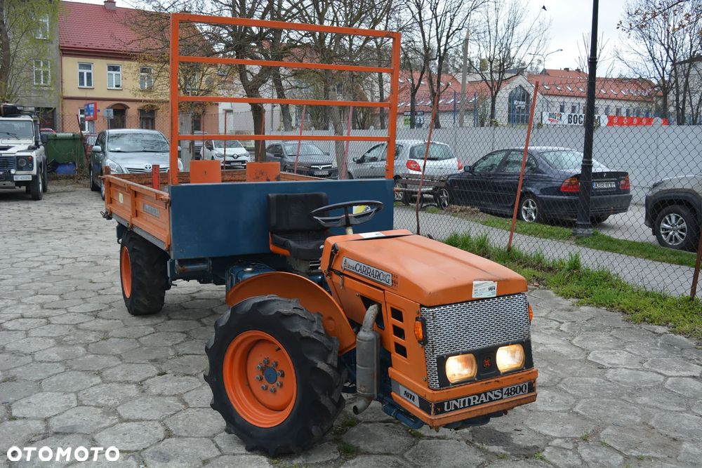 ANTONIO CARRARO UNITRANS Tipo 4800 _SOLIDNY TRAKTOREK 4x4 z PRZYCZEPĄ 3 STRONNA WYWROTKA BLOKADY REDUKTOR BIEGI SZOSOWE TERENOWE-WOM - 21