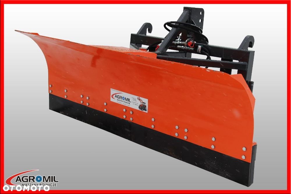 Pług śnieżny prosty kat. II Metal- Technik pługi do śniegu - 1