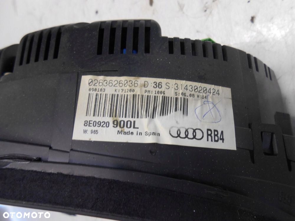 licznik audi a4 b6 2.0 fsi # - 2