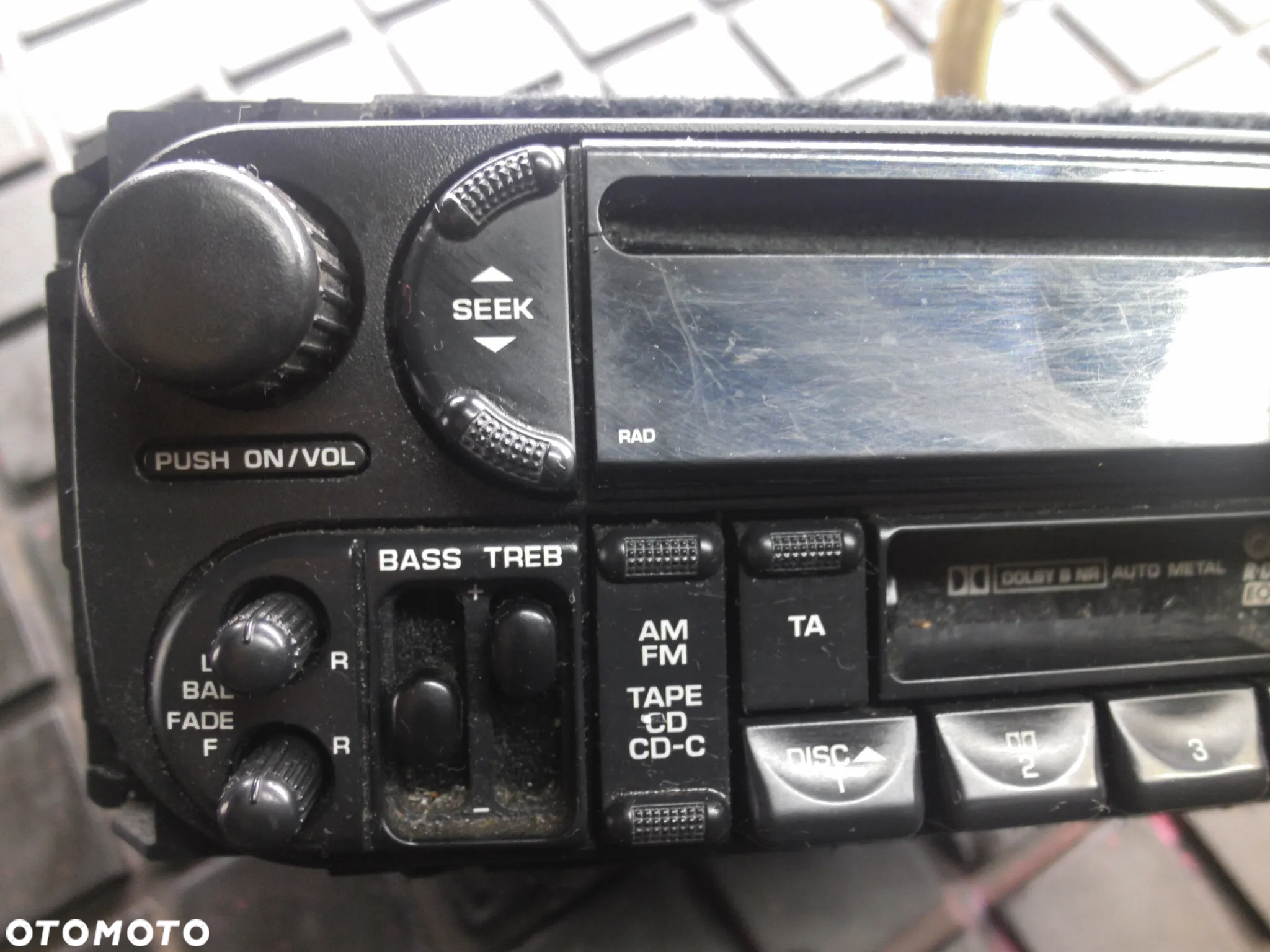 CHRYSLER GRAND VOYAGER IV RADIO CD NA KASETY P05091601AE JEEP - 2