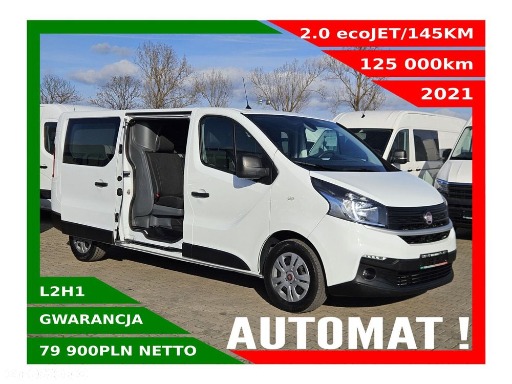 Fiat Talento L2H1 *79900zł NETTO* Brygadówka 6 osób 2.0ecoJET/145KM - 1