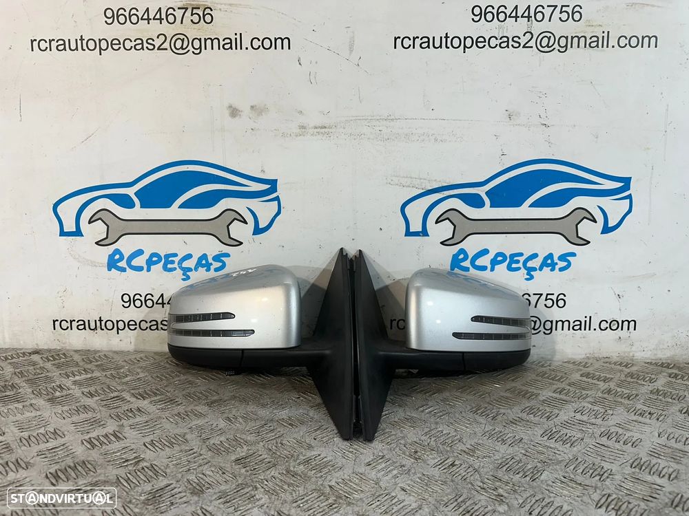 .Espelho Retrovisor Direito Esquerdo Original Mercedes Benz W204 Facelift Coupe Cabrio A3167443L A3167444RR 2011 - 2014 - 4