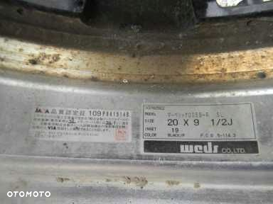 felga WEDS ASA MITSUBISHI NISSAN 5x114.3 9,5Jx20 - 5
