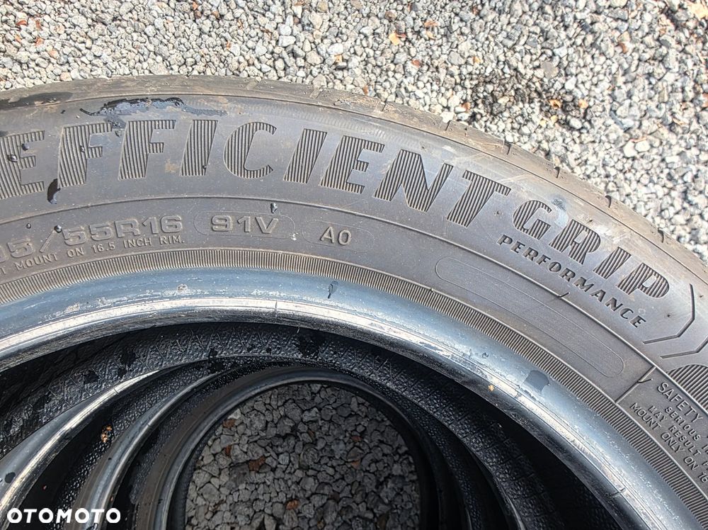 Opony letnie GOODYEAR 205/55R16 91V EFFICIENTGRIP PERFORMANCE A (3x4,0 1x4,5mm) (DOT: 4x2722) L1171 - 5