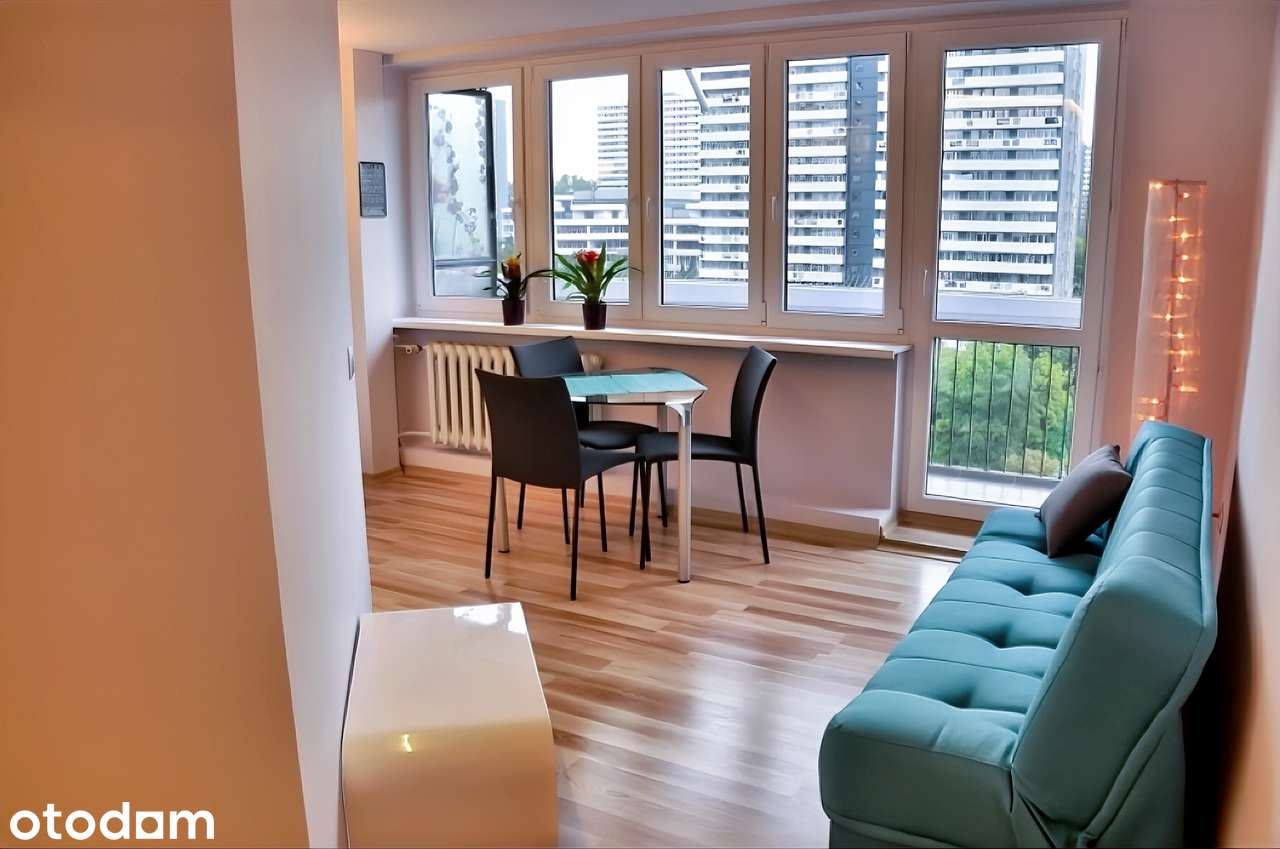 Os. Tysiąclecia, 38m2, salon z sypialnią i garderobą