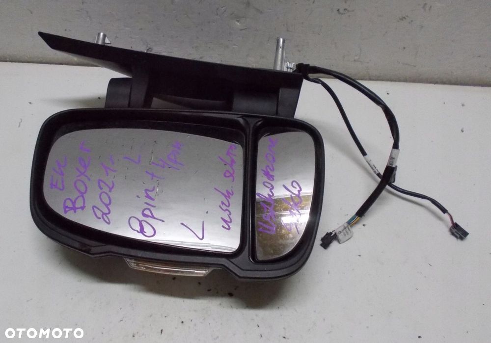 BOXER JUMPER DUCATO 21R LUSTERKO ZEWNĘTRZNE LEWE 8  4 PIN - 1