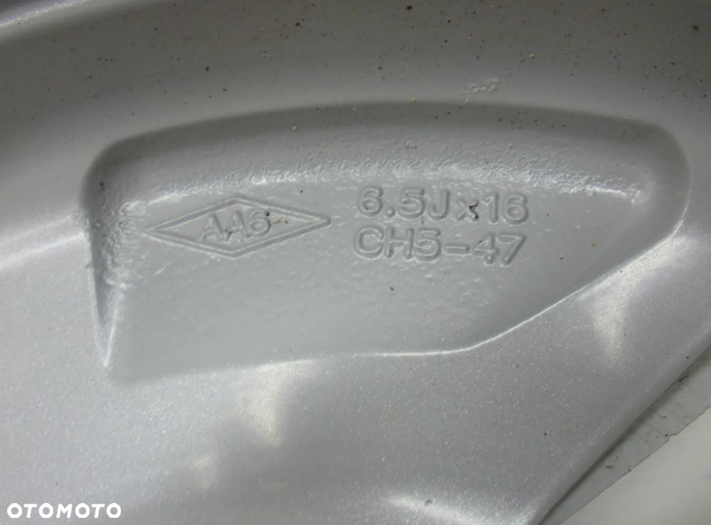 Renault Fluence Felga Aluminiowa 6.5Jx16 5x114.3 et47 - 7