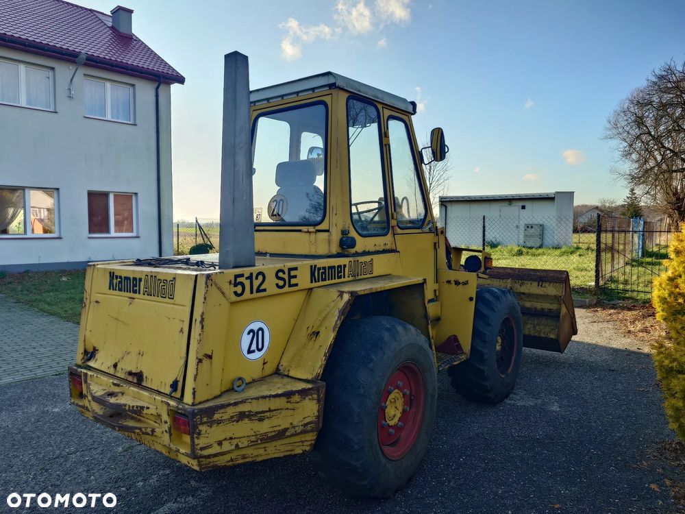 Kramer 512 ALLRAD 4x4 * WEBASTO * Mocna Łyżka + Widły do palet * Silnik Deutz 4 cylindrowy - 3